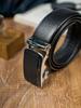 ROVICKY men's leather belt automatic buckle leather