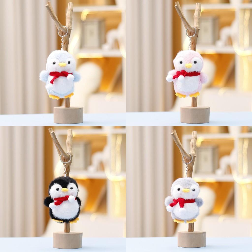 Delightful Plush Penguin Toy Keyring Cute Gift For Girls With Adorable Design