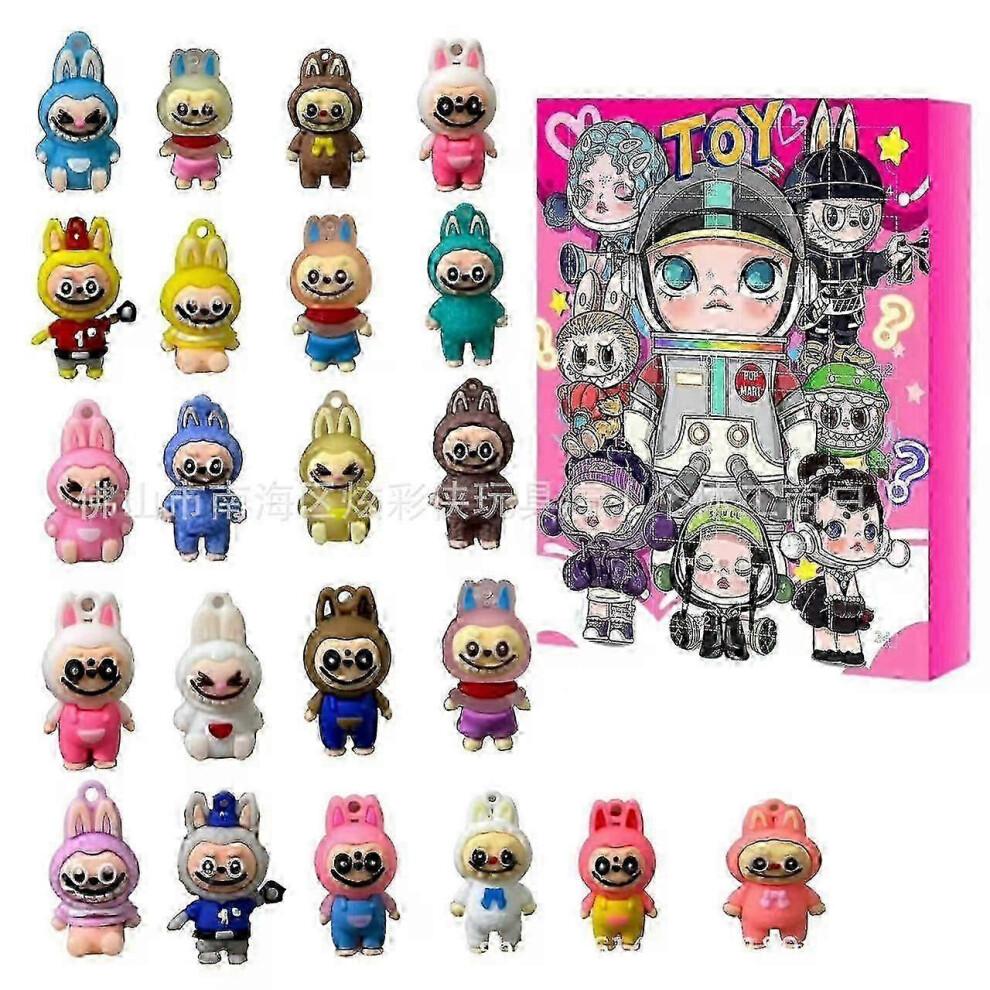(Grinch C) 2025 Christmas Advent Blind Box 24pcs Surprise Christmas Gift