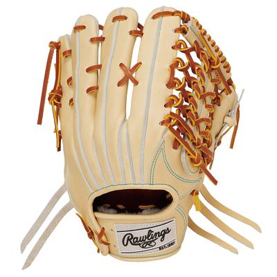Rawlings Перчатки для бейсбола для взрослых жесткие HOH JAPAN GH4FHJR89 Camel Размер дюймов для метателей [для аутфилдеров] 12,75 Для правшей (ношение левой рукой)