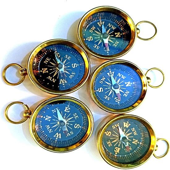 10 шт. Морской карманный компас для выживания, походов, бойскаутский компас