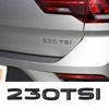 230TSI 280TSI 330TSI 380TSI автомобильный логотип наклейка багажник эмблема значок наклейка для гольфа Touareg Jetta Passat CC Vento Bora Beetle Polo