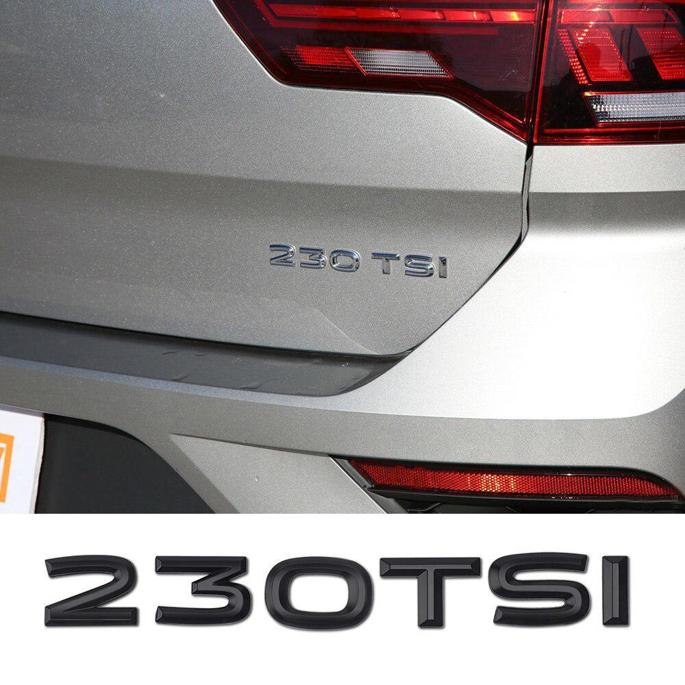230TSI 280TSI 330TSI 380TSI автомобильный логотип наклейка багажник эмблема значок наклейка для гольфа Touareg Jetta Passat CC Vento Bora Beetle Polo