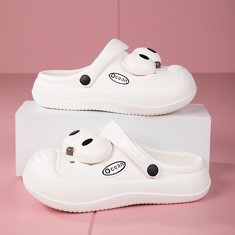 New Fashion Shoes Couple Style Cute Beach Sandals Women Summer Outdoor Casual Slippers Summer Soft Anti Slip Thick Sole Shoe