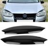 Car Styling Chrome Headlights Eyebrow Eyelids Trim Cover For Volkswagen 1 Pair For VW GOLF 5 MK5 GTI R 2005 2006 2007