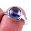 Натуральный кианит, драгоценный камень, ручная работа, кольцо-подарок из стерлингового серебра 925 пробы, размер 8 a1A40