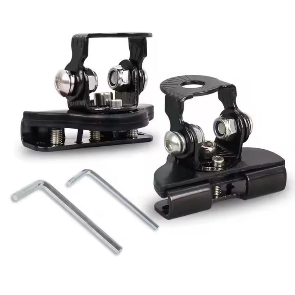 2Pcs Adjustable Pillar LED Light Mounting Holder Spotlight Grille Mount Vehicle Lighting