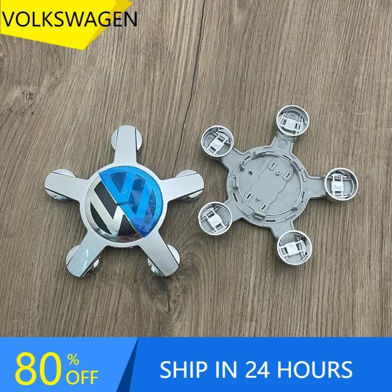 Для VOLKSWAGEN VW 2025 Горячие 4 шт. 135 мм Колпачки центральных ступиц колес автомобиля Эмблема Значок 4F0601165N 8R0601165 Пятилучевой логотип Для Volkswagen