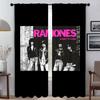 Разделительные шторы Ramones для современной гостиной, шторы для затемнения, шторы для домашнего интерьера, 2 штуки, тюль для штор на окна в спальню