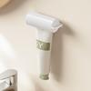 White Toothpaste Squeezer Plastic Toothpaste Dispenser Holder Toothpaste Clip  for Bathroom