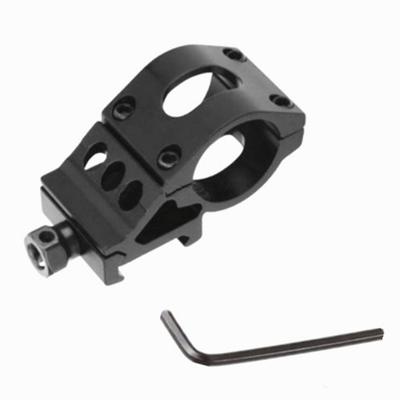 Тактическое крепление для фонаря/прицела со смещением и быстросъемным механизмом 25,4 мм, планка Пикатинни 20 мм, крепление для прицела под углом 45 градусов, охотничьи аксессуары