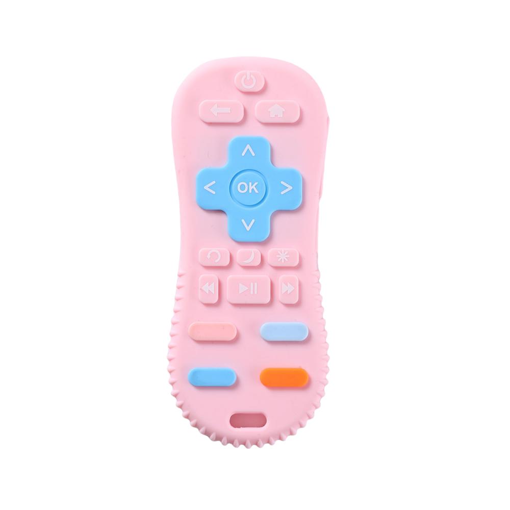 Детские силиконовые игрушки-пульты, прорезыватели, палочки от прорезывания зубов, счастливые мультяшные пустышки, игрушки для кусания