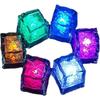 ZuoMei Ice Lights, Colorful Flashing Ice Lights, Glowing Ice, LED Sensor Lights, Glowing Ice Lights, Cube Ice, IP67 Waterproof, Reusable, 12-Pack, Col