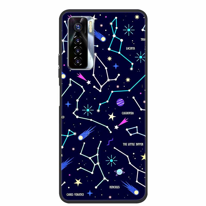 Для Tecno Camon 17 Pro Чехлы 17P 17 Мягкий ТПУ Силиконовый Чехол для Телефона для Tecno Camon 17P Задняя Крышка Бампер Fundas Camon17 CG7n Capa