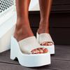 Sandals Women Summer High Heels Platform Sandals Summer Shoes For Women Wedge Heel Sandals Outdoor Slippers