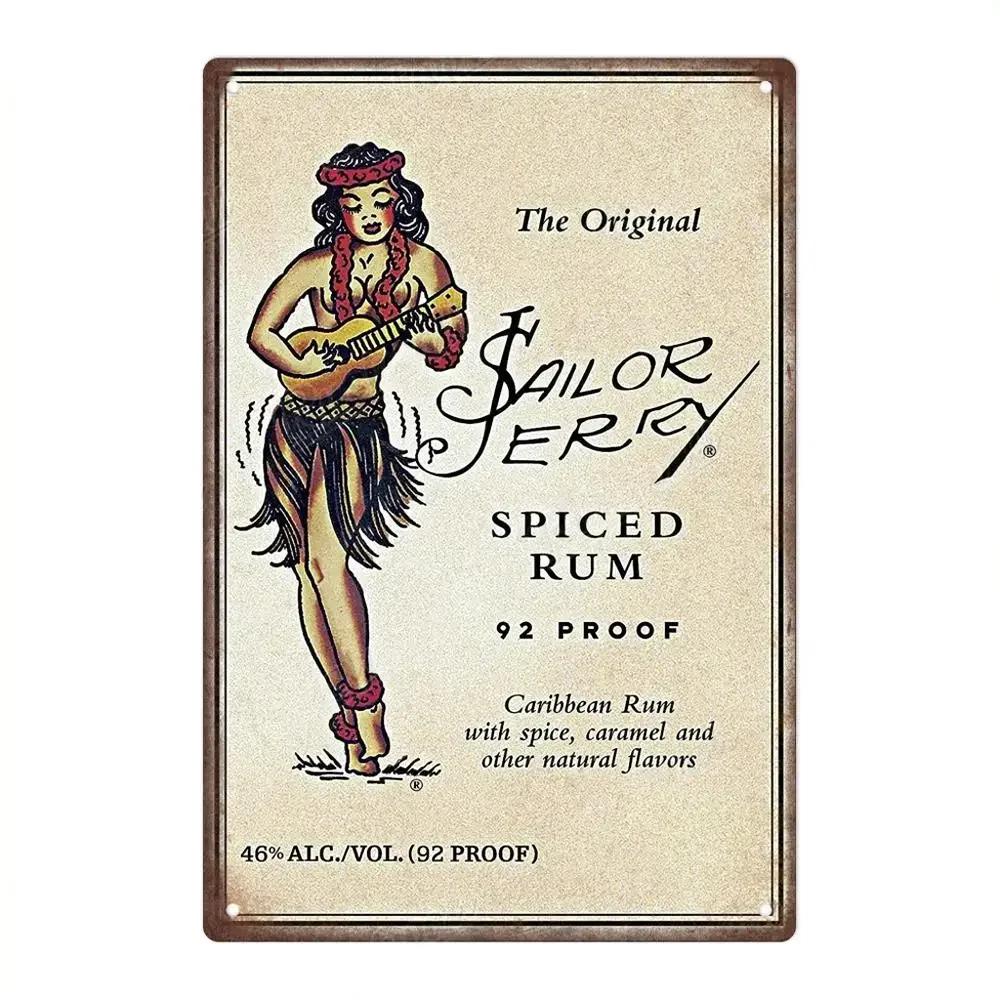 Ретро Пивной Бренд MALIBU Вино Металлический Постер Виски Табличка Винтажная Жестяная Вывеска Стена Для Паба Клуба Бара Мужской Пещеры Декоративные Тарелки Де