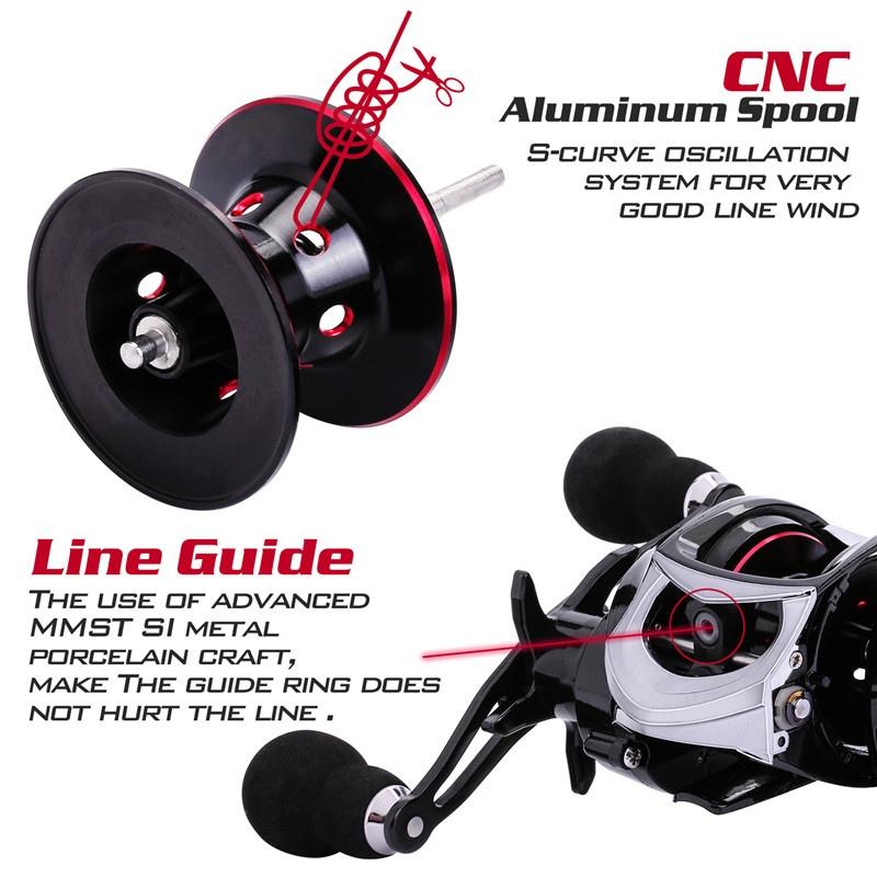 Рыболовная катушка 18 + 1BB, катушки для левого/правого переднего тормоза, спиннинговая катушка, рыболовная катушка для литья