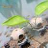 3 шт. Платформа для купания черепахи в форме листа, платформа для купания бородатой агамы с присосками, аксессуары для аквариума с древесной лягушкой, декор для аквариума с леопардовым гекконом