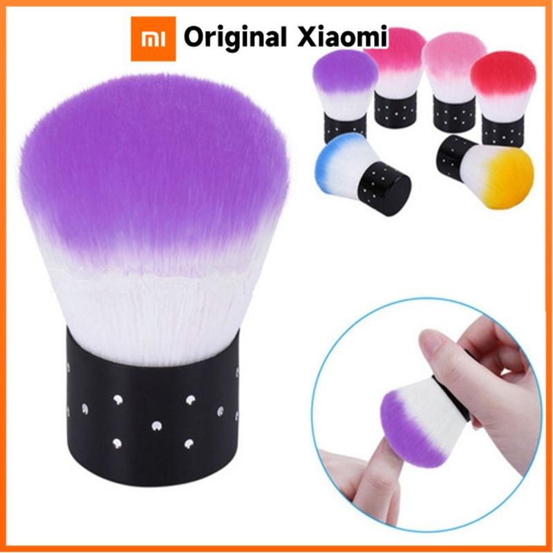 Xiaomi 1Pcs Nail Nail Tools Cleaner Dust Cleaning Brush Soft Art Nail Brush Acrylic UV Polish Gel Manicure and Pedicure Clean Tool