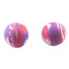 [Q9877] - Handmade Mauve Pink 'Candy' Earrings - 11 Mm