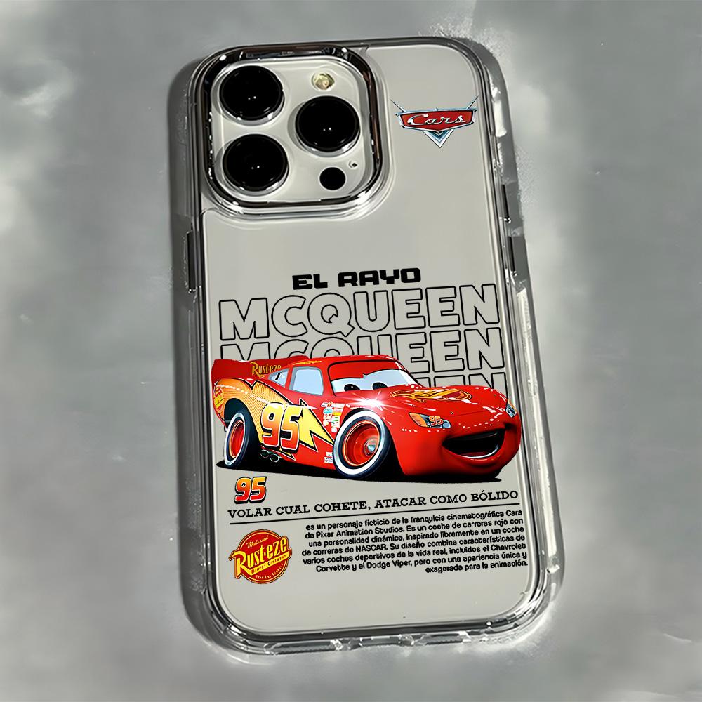Чехол для телефона Cars L-Lightning M-McQueen для Google Pixel 10 9 8 7 8A 9A XL Pro 4G 5G Прозрачный Мягкий Силиконовый TPU Задняя Крышка