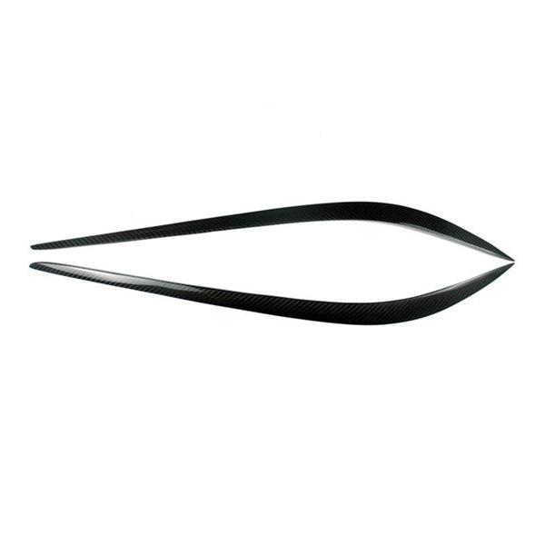Carbon Fiber Headlight Eyebrows for 15-24 Alfa Romeo Giulia (1 Pair)