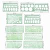 6 Sets Architecture Draft Template Rulers DIY Craft Template  General Drawing Creation