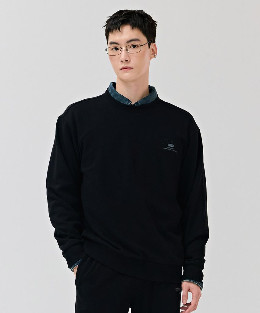 CHASECULT Unisex Essential Lettering Sweatshirt-Dezu5103B03