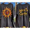 Remake T Shirt Classic Style T Shirt Summer New Men's and Women's Top Alice In Chains Band 2 Side Black Short Sleeves