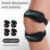 Поддерживающая лента для надколенника, Регулируемый наколенник-стабилизатор надколенника, Дышащая компрессионная лента для колена, стабилизирующая надколенник