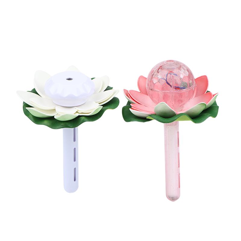 Innovative Lotus Shape Humidifier with Colourful LEDs for Daily Well-being