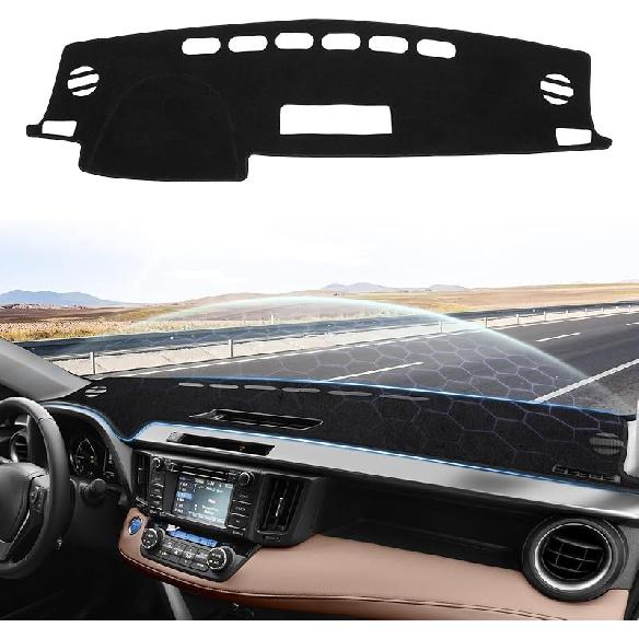 Накладка на приборную панель для Ford Edge 2015-2025, коврик для приборной панели, для аксессуаров Edge, солнцезащитный козырек, нескользящая сетчатая защита, без бликов