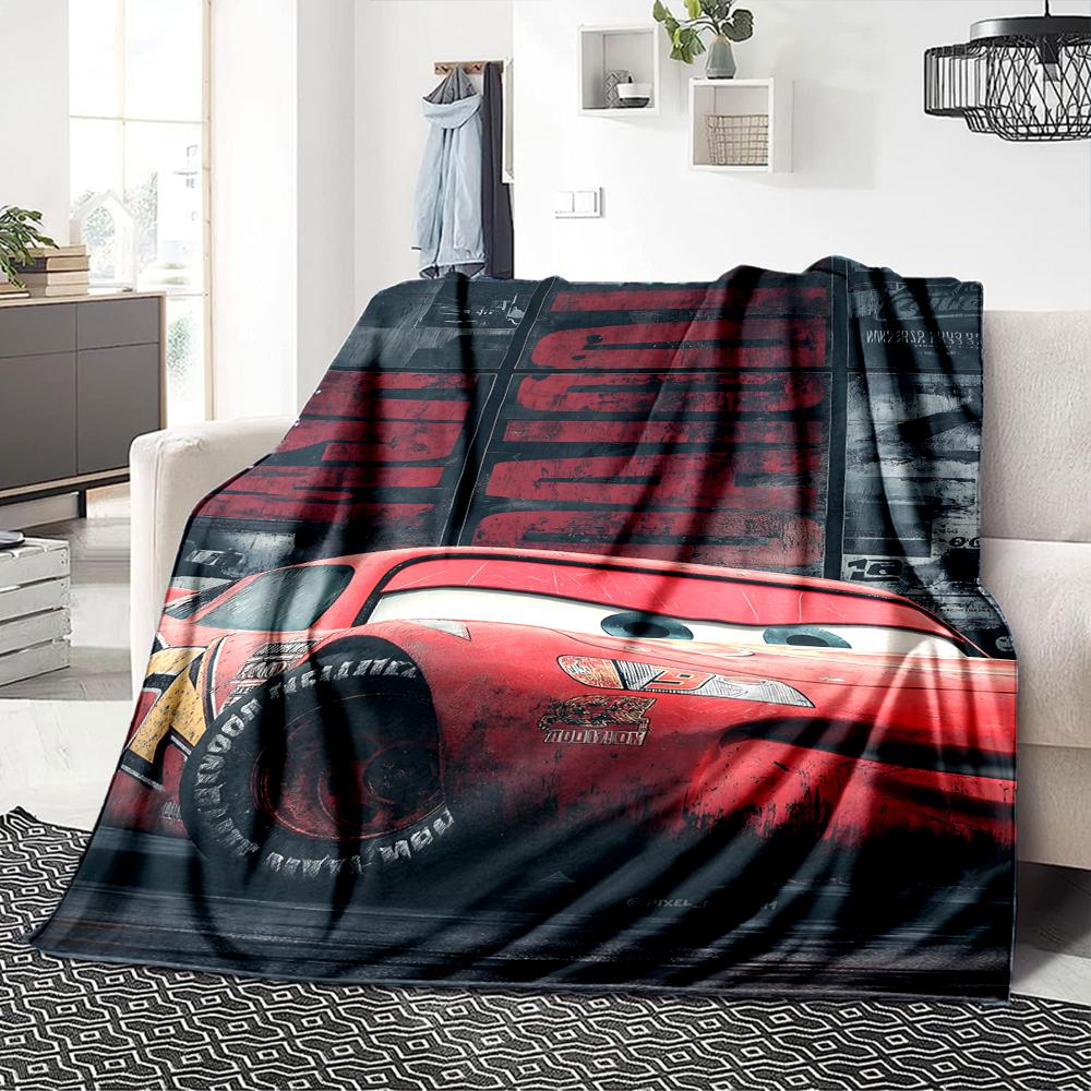 Rusteze Mcqueen Blanket Soft Throw Blanket For Home Bedroom Bed Sofa Travel Office Solid Christmas Blanket
