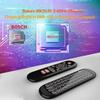 W1 PLUS Air Mouse Remote Control 2.4G RF Wireless Mini Voice Keyboard Smart Gyroscope Keyboard Sense Anti-loss IR for Android TV Box