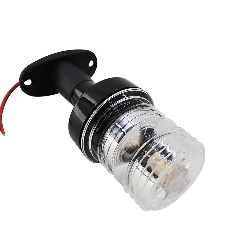 Surface Mount Portable Design Marine Navigation Anchor Lights Stern Lamp All Round 360 Degree White Led Boat Yacht Light 7
