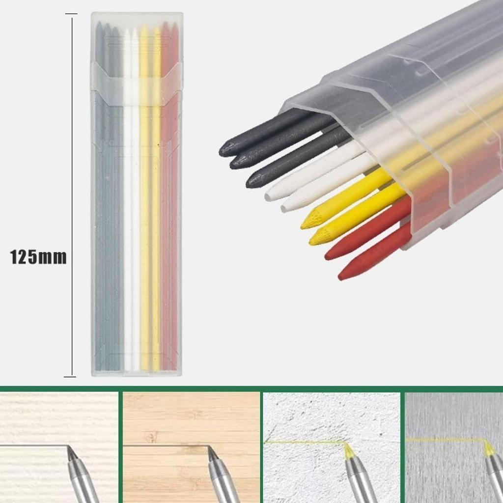 Плотницкий карандаш со стержнем, маркер с длинным носиком и глубоким отверстием для росписи стекла