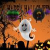 Halloween Paper  Ghost Spider  Fold-up  Hanging Decor