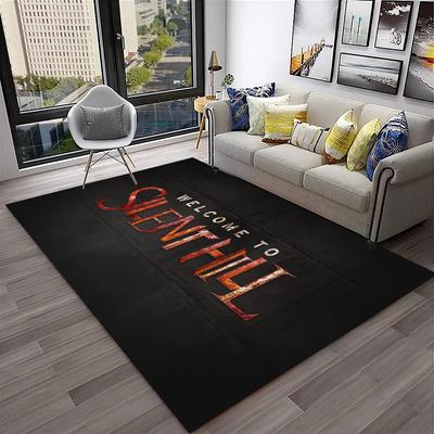 3D Ковер-ковер для игры в фильм ужасов Silent Hill для дома, гостиной, спальни, дивана, игровой комнаты, придверный коврик, декор, ковер для зонирования, нескользящий коврик для пола