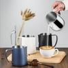 700ml Coffee Frothers Pitcher Stainless Steel Mini Cream Measuring Cup for Cappuccinos Machine Espressos Chocolates
