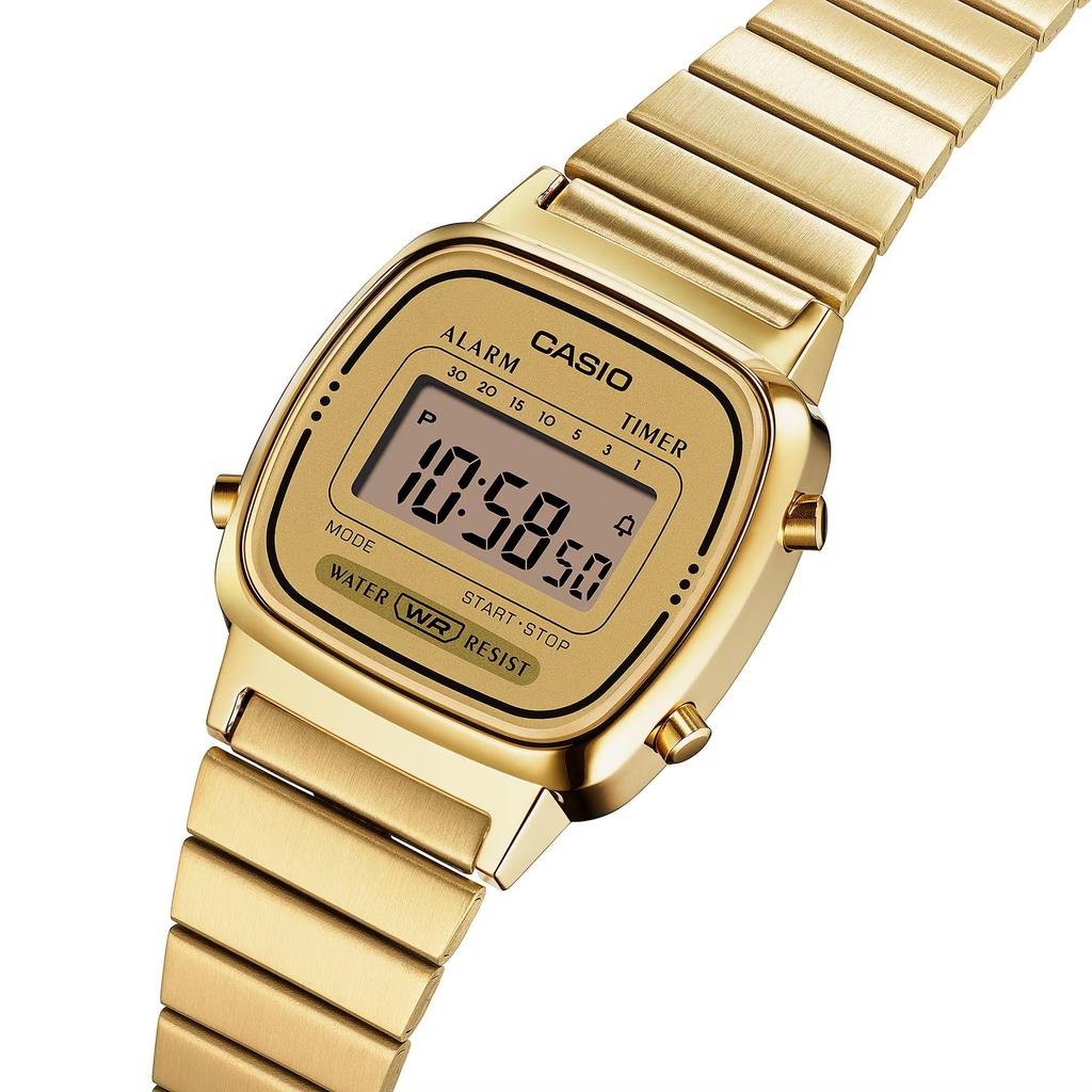 Casio Standard Digital Watch LA-670WGA-9 Women's (Imported)