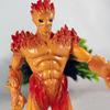 20cm Digimon Battle Flame Beast Anime Peripheral Figurines, Table Sets, Model Ornaments And Gifts, Gk Statues