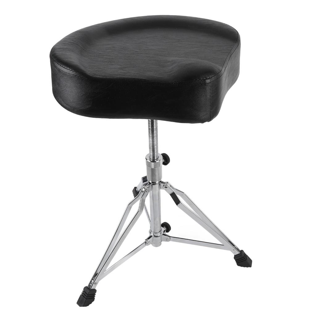 Барабанный трон с регулируемой высотой, мягкая двойная поддержка, нескользящие ножки, вращающийся барабанный стул