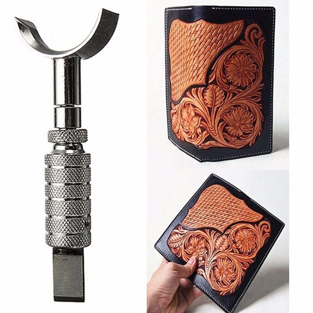 Manual Leather Crafts Carving Swivel Knife Leathercraft Blade Tools