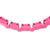 Oha02 Hula Hop Pink Z Wypustkami I Obciążnikiem One Fitness