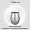 TAIC Двухстенная вакуумная кружка из чистого титана с широким горлом