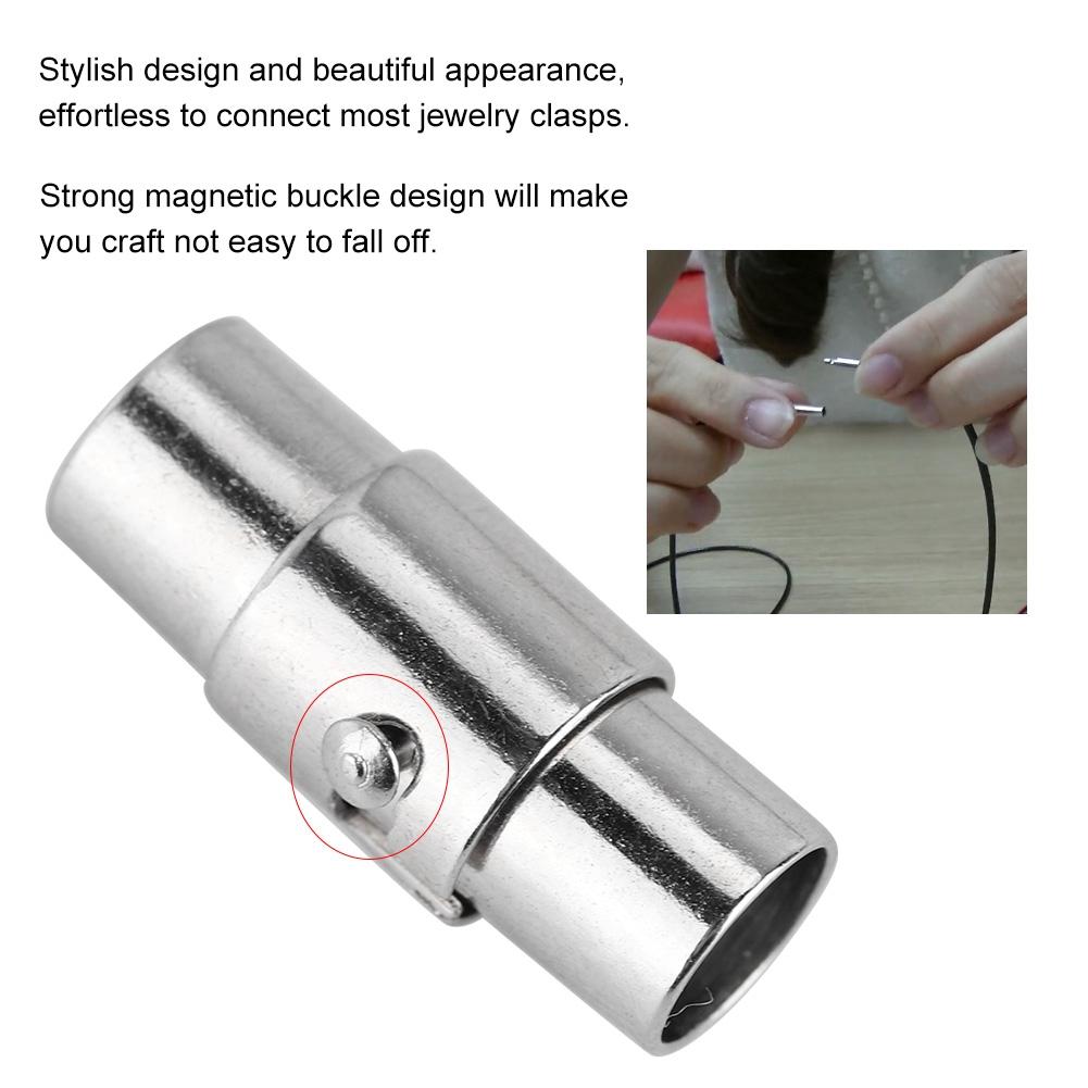 Медная магнитная пряжка для ожерелья, браслета, застежка, соединитель, изготовление ювелирных изделий своими руками, фурнитура для ювелирных изделий