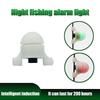 2-20pcs Night Fishing Rod Tip Clip Alert Indicator Tools Electronic LED Automatic Induction Alarms Light Fishing Accessories