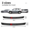 Stylish Carbon Fiber Car Trunk Rear Bumper Protection Sticker Anti-Scratch Auto Exterior Decal for Peugeot 308 306 205 4008 307