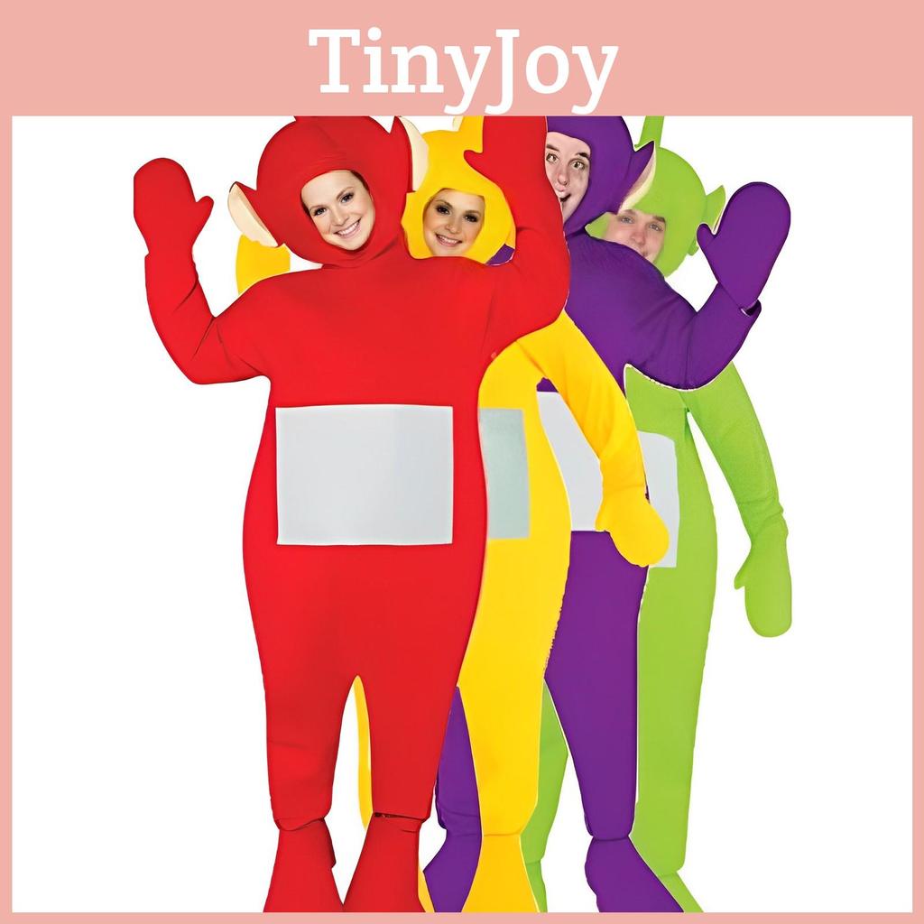 Fun Teletubbies Costume Polyester Bodysuit With Headpiece!
