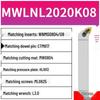 Держатель токарного инструмента ЧПУ в форме персика MWLNR2020K0842 - 95° Ударопрочный хромомолибденовый внешний держатель для токарной обработки